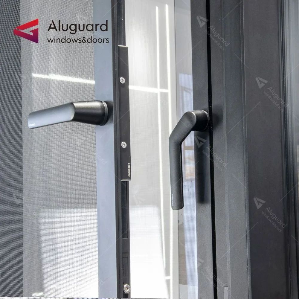 Superior supplier impact resistant burglar proof window in ghana waterproof outward opening window aluminium window frame