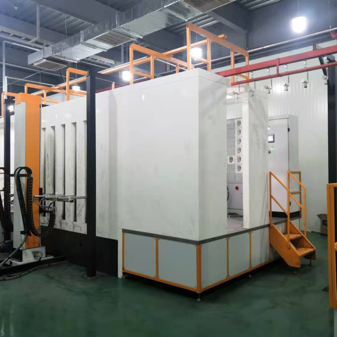 Static Powder Coating/Spraying Machine/Equipment Before Transfering Wood Grain Effect on Aluminium