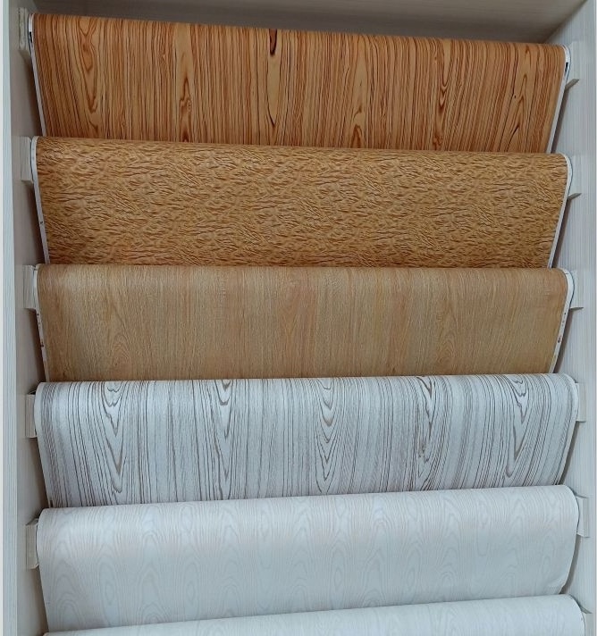 wood grain effect heat transfer printing paper for aluminum sheet