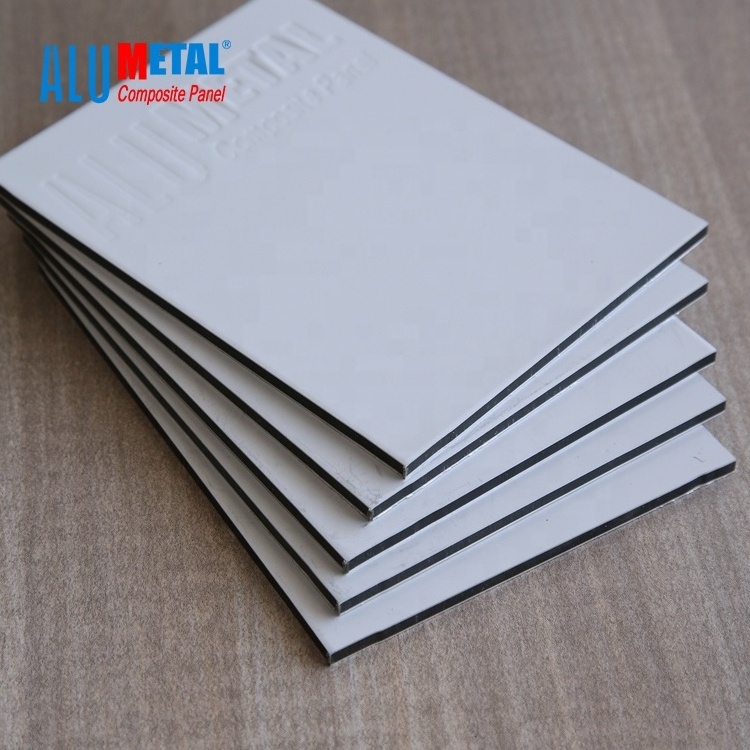 Alumetal 3mm/4mm/5mm alucobond PVDF ACP Facade Materials Aluminum Composite Panel