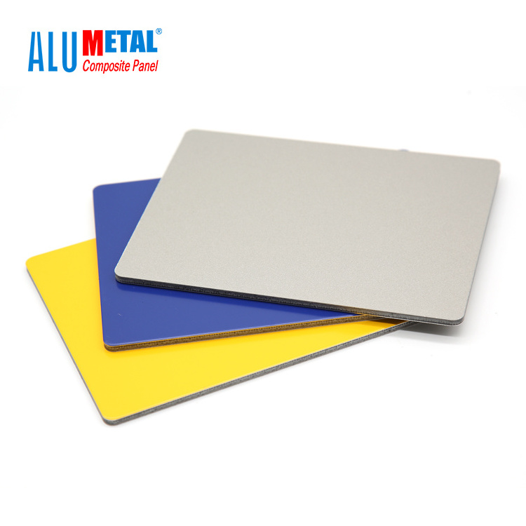 Alumetal Dibond  Alucobond 4mm ACM Sheet Aluminum Composite Panels Blue ACP PE China