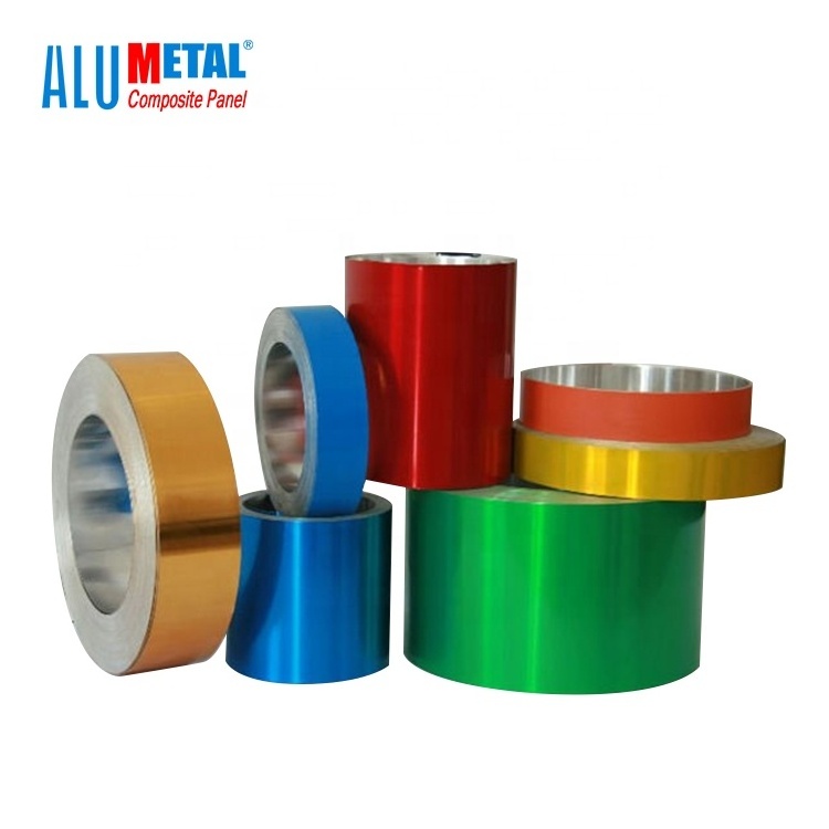 factory price 1000 series color Painted Aluminum Coil / Coated Aluminium Strip For Channel Letters