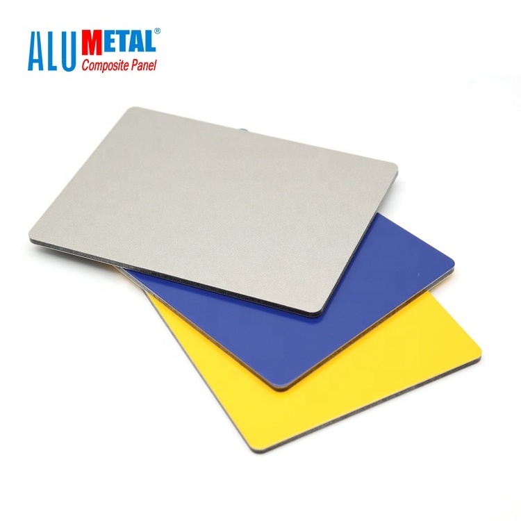 Alumetal Dibond  Alucobond 4mm ACM Sheet Aluminum Composite Panels Blue ACP PE China