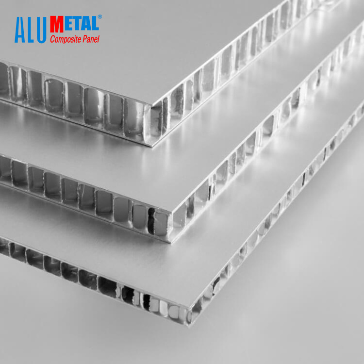 Alumetal Fireproof HPL Aluminum Honeycomb Panel for Boat Interior Wall Material 10mm 25mm 50mm  CUSTOMIZED Size