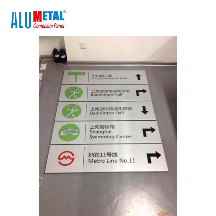 digital printing Aluminium Composite Panel  Digital Alu panel Dibond for banner Advertising board