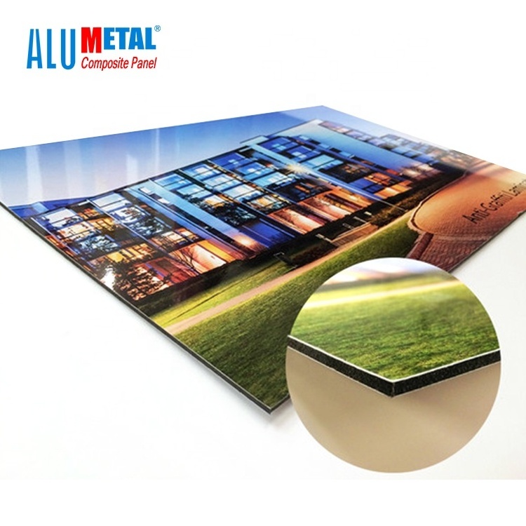 digital printing Aluminium Composite Panel  Digital Alu panel Dibond for banner Advertising board