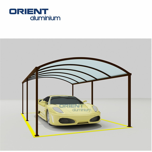 PVDF car parking shed garage sun shade canopy