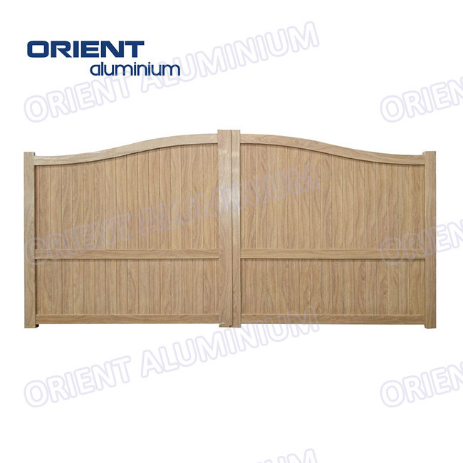 Orient Aluminum Privacy estate Gates Automatic Electric Driveway Gates swing Gate