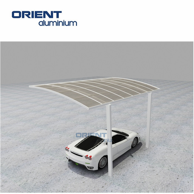 PVDF car parking shed garage sun shade canopy