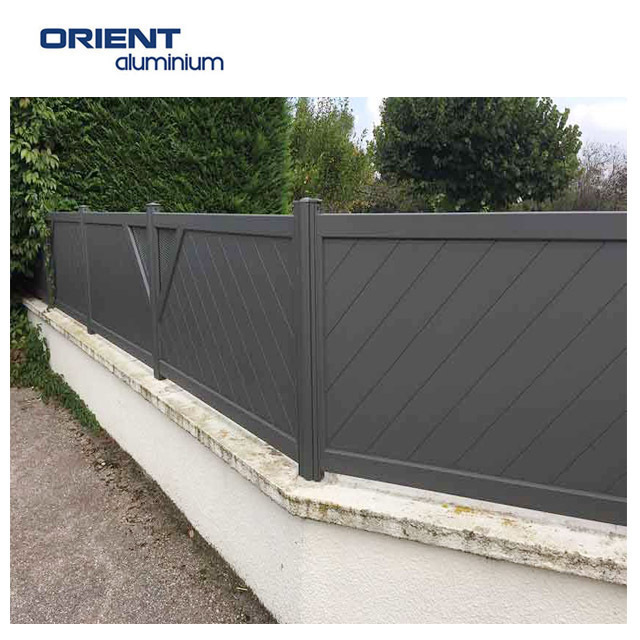 Driveway gates used sliding aluminum style design/house aluminum gate designs with factory price