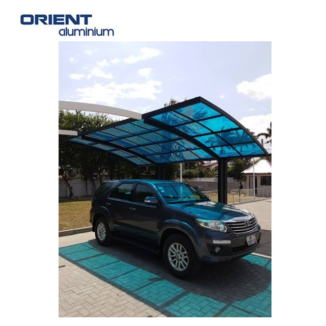 Hot Sales Top Quality Heavy Duty Parking Shed  Aluminum Alloy Strong Wind Resistant Carport