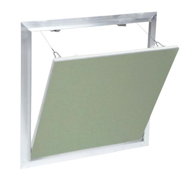 300*300 Decorative Access Panel Gypsum Board Panel Plastic Ceiling Access Panel With Snap Lock