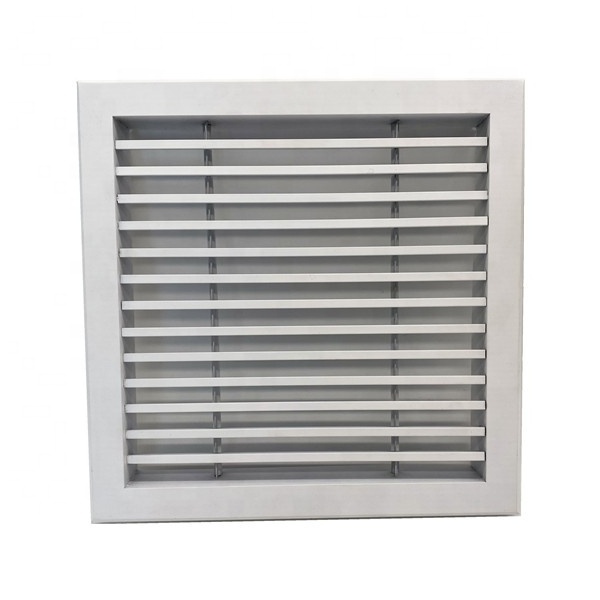 High Quality HVAC Double Layer Louver Ventilation Aluminium Alloy Tuyere Ceiling Tiles