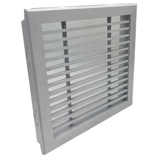 High Quality HVAC Double Layer Louver Ventilation Aluminium Alloy Tuyere Ceiling Tiles