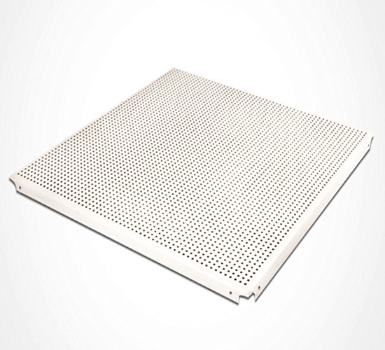 Sound Absorbing Aluminum Square Ceiling Decorative Perforated Suspended Metal Ceiling Tiles