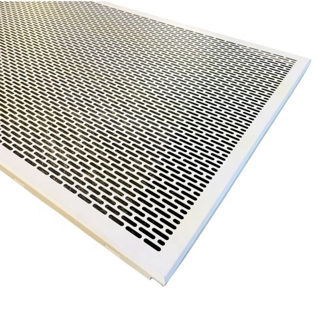 Lay-In Ceiling Tiles Acoustic Ceiling Tiles Aluminum Metal Building Material Ceiling Tiles high quality