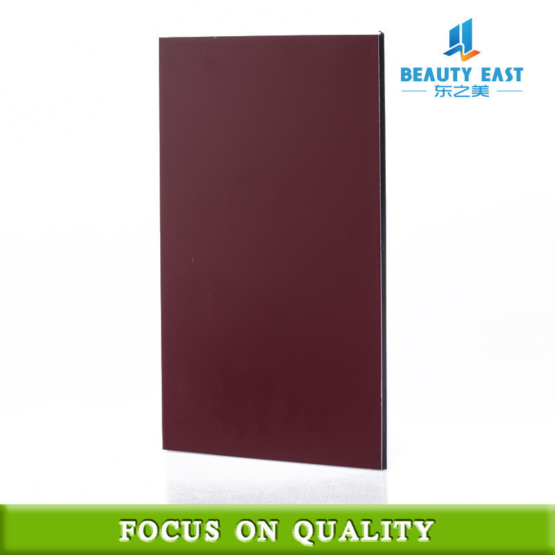 Wood grain laminate aluminum composite panel  acp sheet construction material