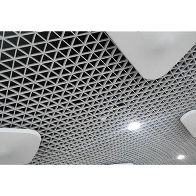 Office building interior decoration Aluminum ceiling open cell aluminum grid ceiling