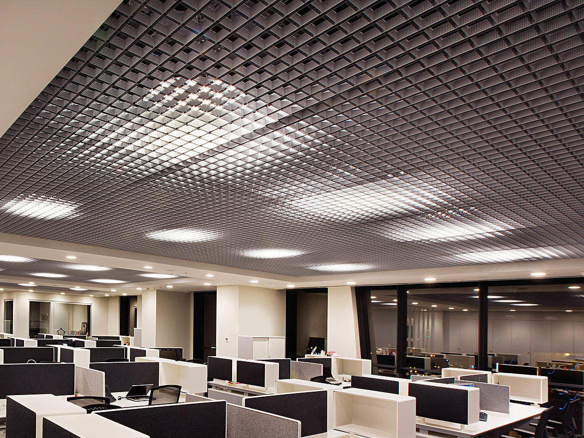 manufacturer open cell aluminum foam grid aluminum ceiling tiles decor ceil tile