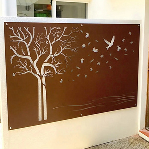 Outdoor Indoor Decorative Aluminum Laser Cut Panels Laser Cut Metal Screens