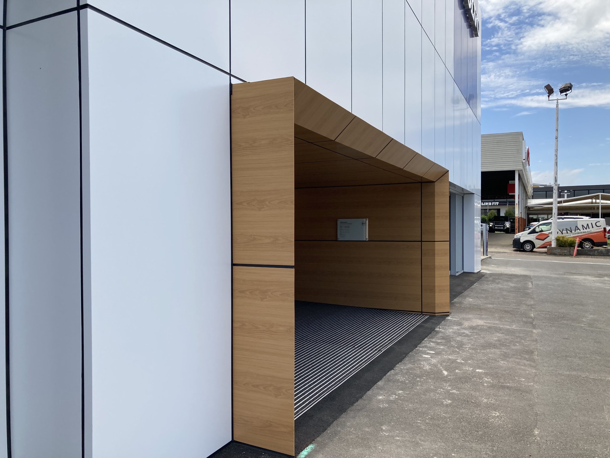 Cladding exterior wall alucobond waterproof 4mm pvdf wood colour aluminum composite panels