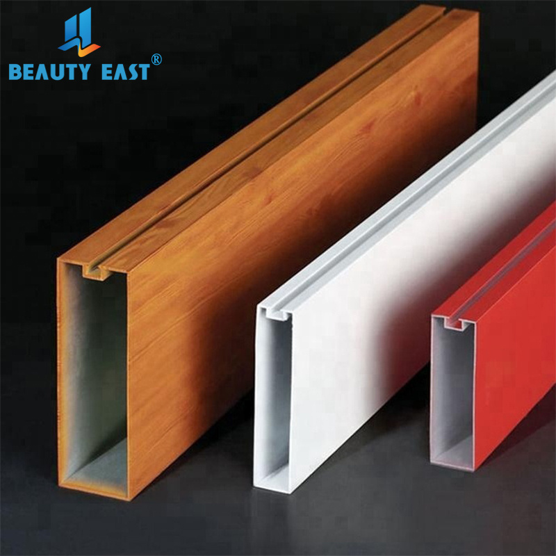 Outdoor Aluminum Baffle Panel Aluminum Facade Profiles Aluminum Cladding