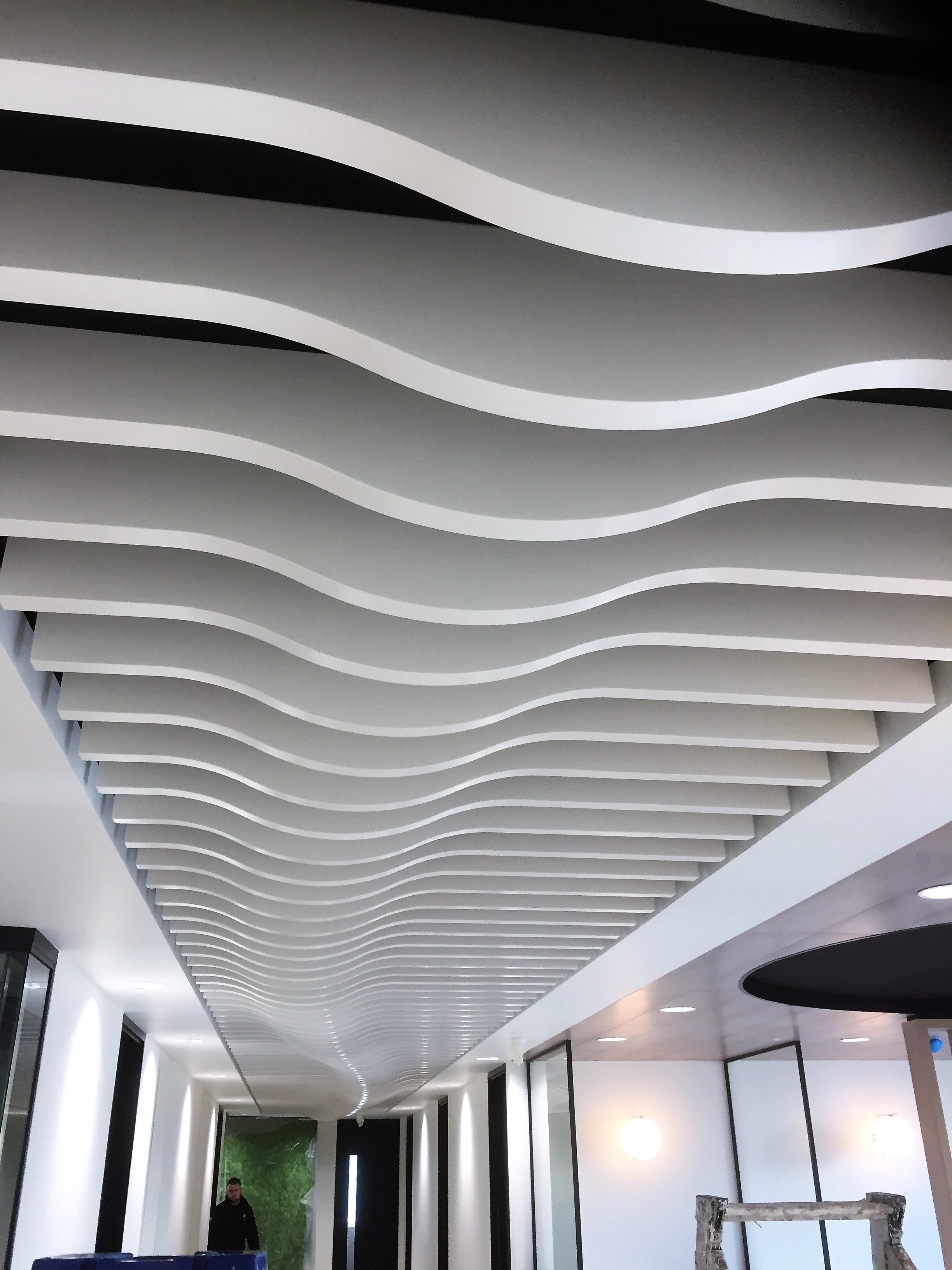 curtain wall aluminum profile Ceiling Square Tube Ceiling Planks