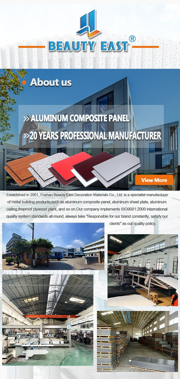 4mm PVDF Alucobond Aluminum Composite Panel 1500x3000mm Decorative ACP ACM Sheet