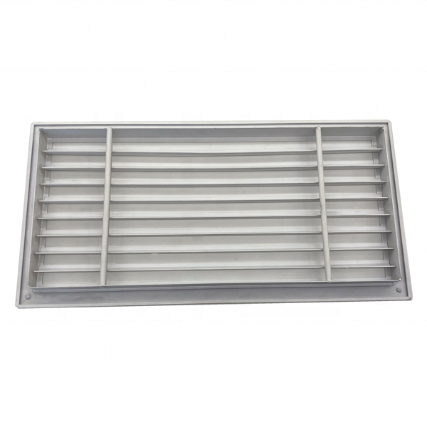 High Quality HVAC Double Layer Louver Ventilation Aluminium Alloy Tuyere Ceiling Tiles