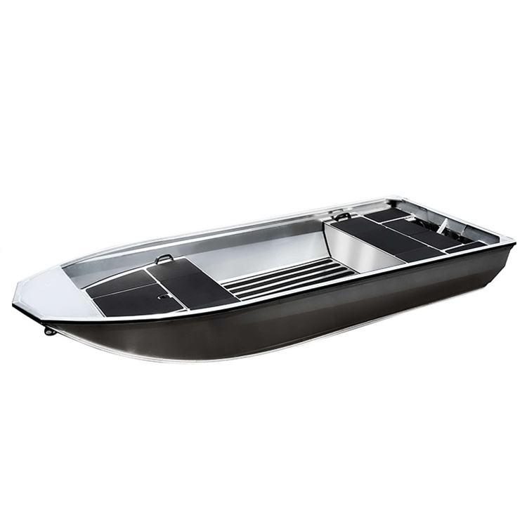 Mini Design 4.2m 40 Horsepower Fully Welded Aluminum Jon Boat Sports Fishing Boat