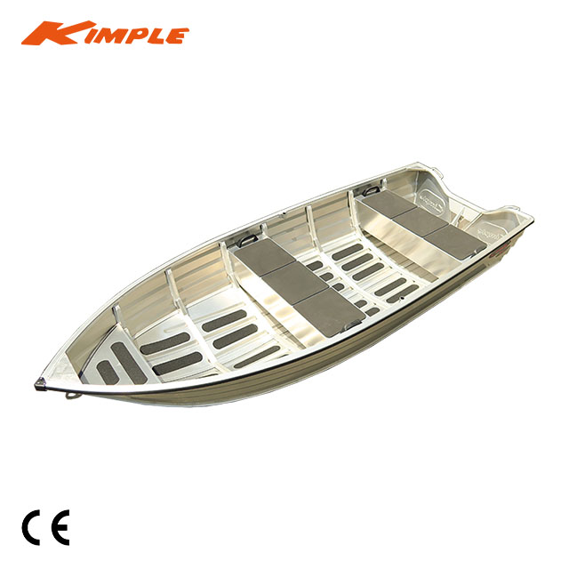 High Quality 3.65m 4 Persons V Shape Bottom All Welded Aluminum Row Small Jon Boat