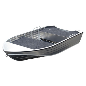 Hot Selling 13ft All Welded Flat Bottom Aluminum Fishing Boat Jon Fishing Rowing Boats