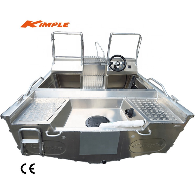 Hot Selling Mini Design 4.6m New Fully Welded Aluminum Jon Boat Sports Fishing Boat