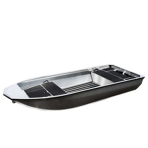 Fishing Vessel Factory High Quality Low Price Hot Sales 4.2m All Welded Aluminum Flat Bottom Boat