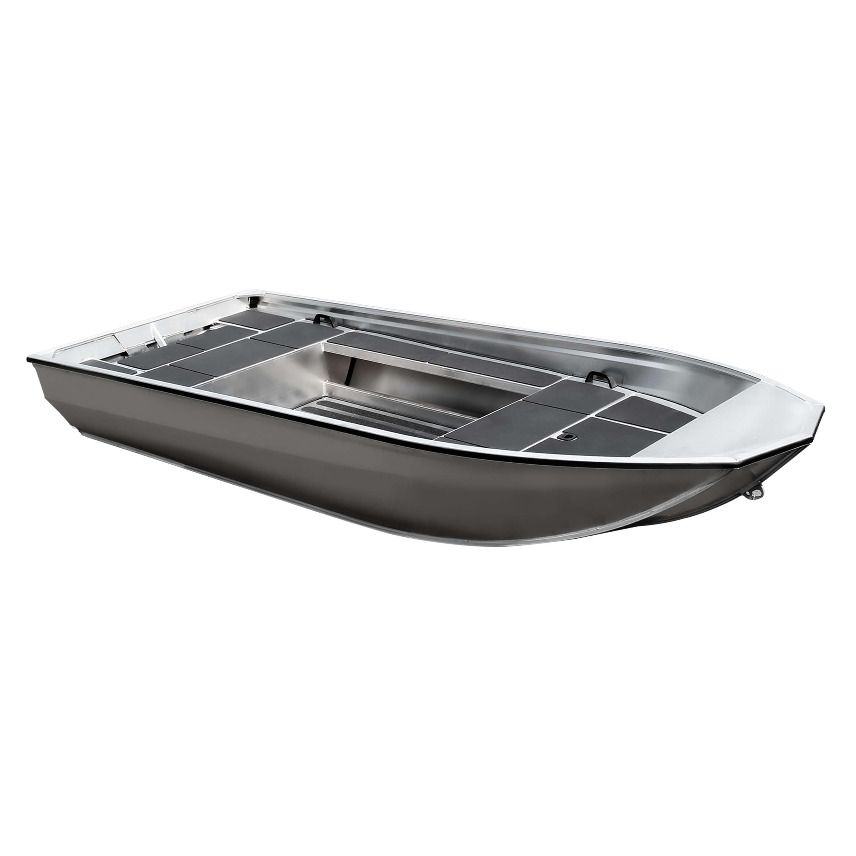 Fishing Vessel Factory High Quality Low Price Hot Sales 4.2m All Welded Aluminum Flat Bottom Boat