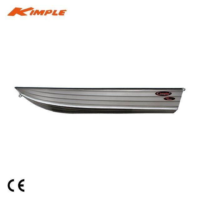 3.65 M 12 Ft High Fully Welded Racing Boat Aluminum Flat Bottom Fishing Boat