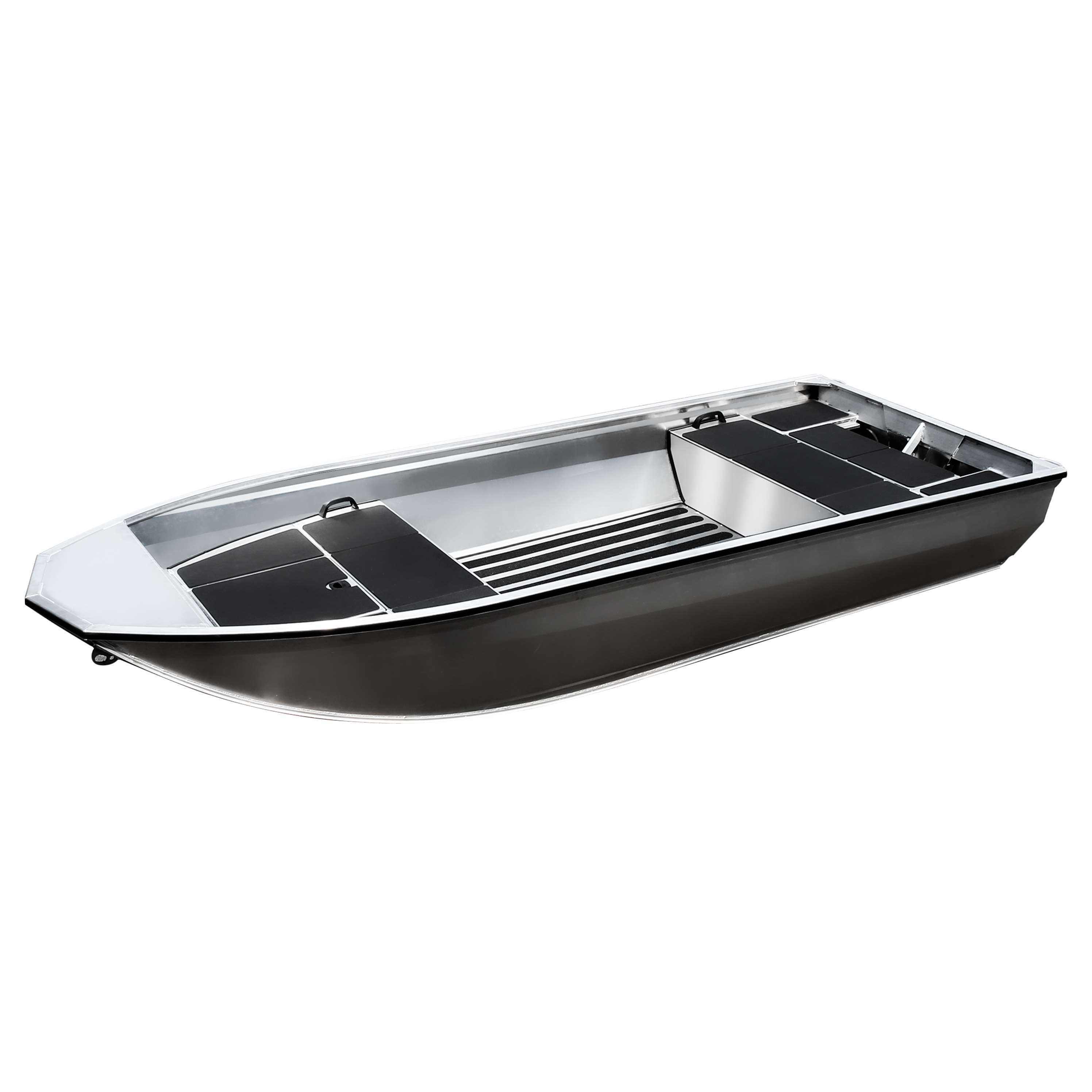 Genuine New Welded Aluminum Boat Flat Bottom Aluminum Jon Fishing Rowing Boats For Sale