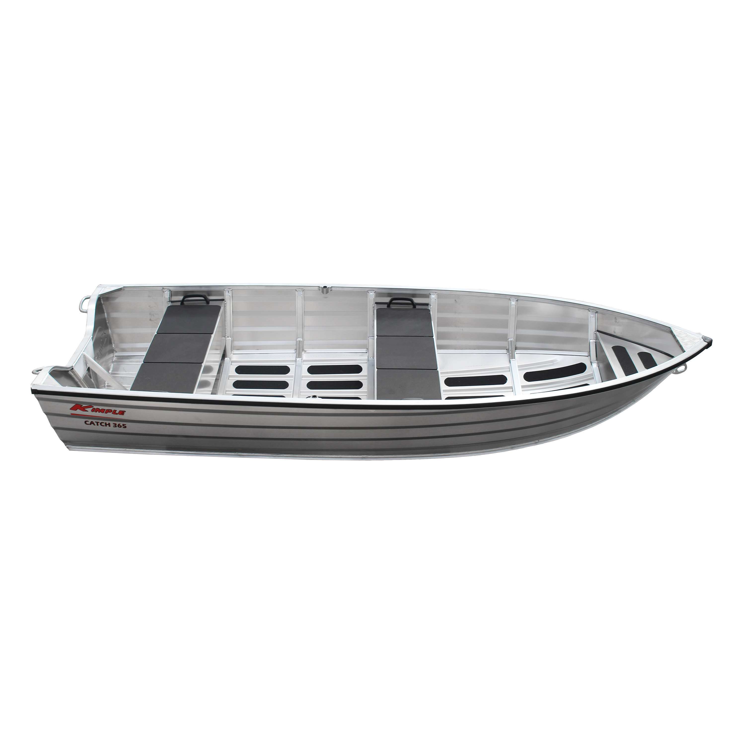 Kimple Catch 365 Model 3.60m Fishing Aluminum V Hull Rowing Boat For Sale