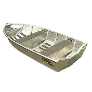 High Quality 3.65m 4 Persons V Shape Bottom All Welded Aluminum Row Small Jon Boat