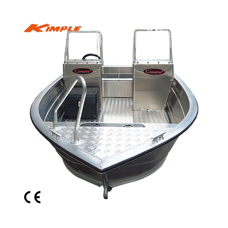 Hot Selling Mini Design 4.6m New Fully Welded Aluminum Jon Boat Sports Fishing Boat