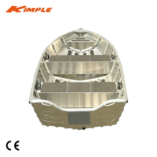 High Quality 3.65m 4 Persons V Shape Bottom All Welded Aluminum Row Small Jon Boat