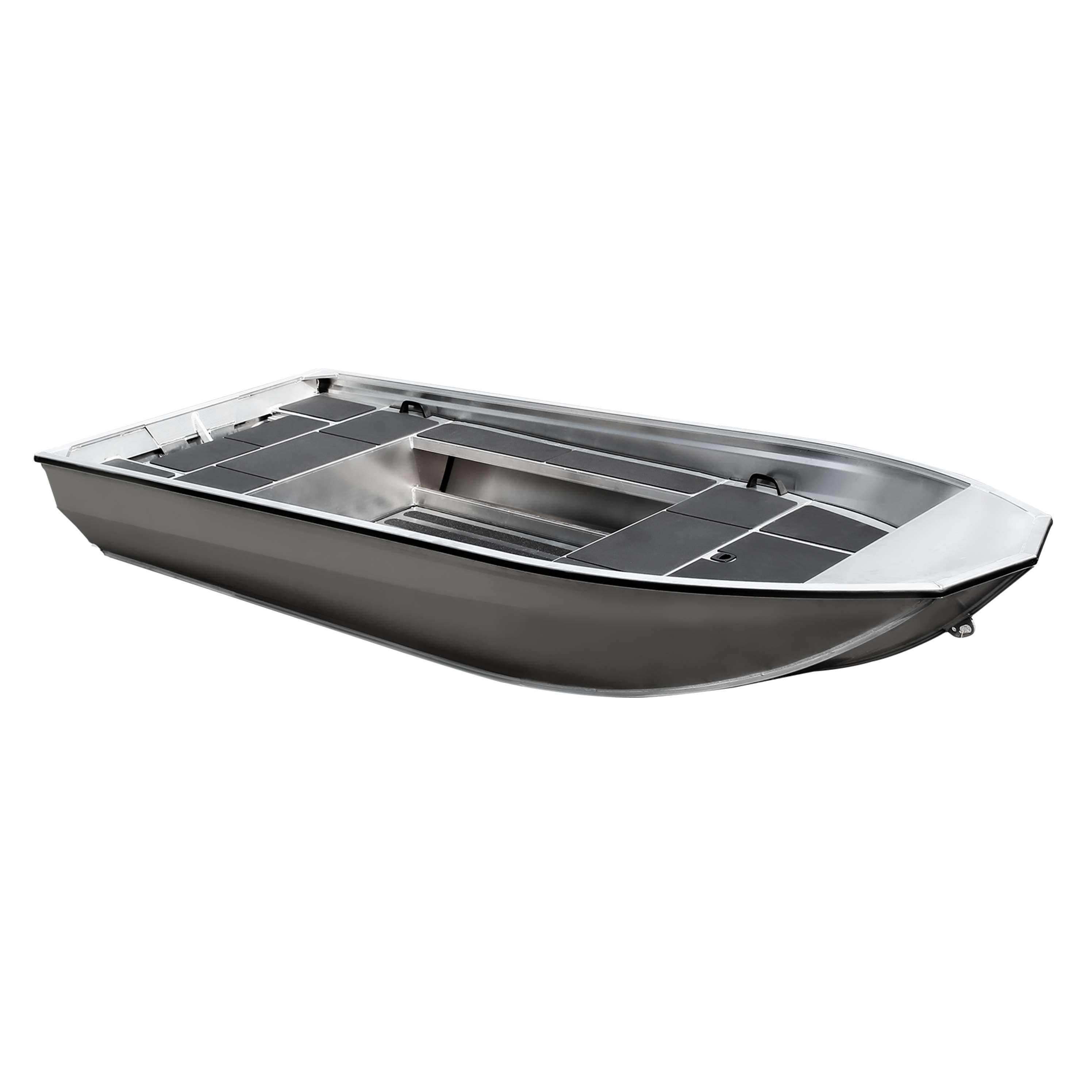 Genuine New Welded Aluminum Boat Flat Bottom Aluminum Jon Fishing Rowing Boats For Sale