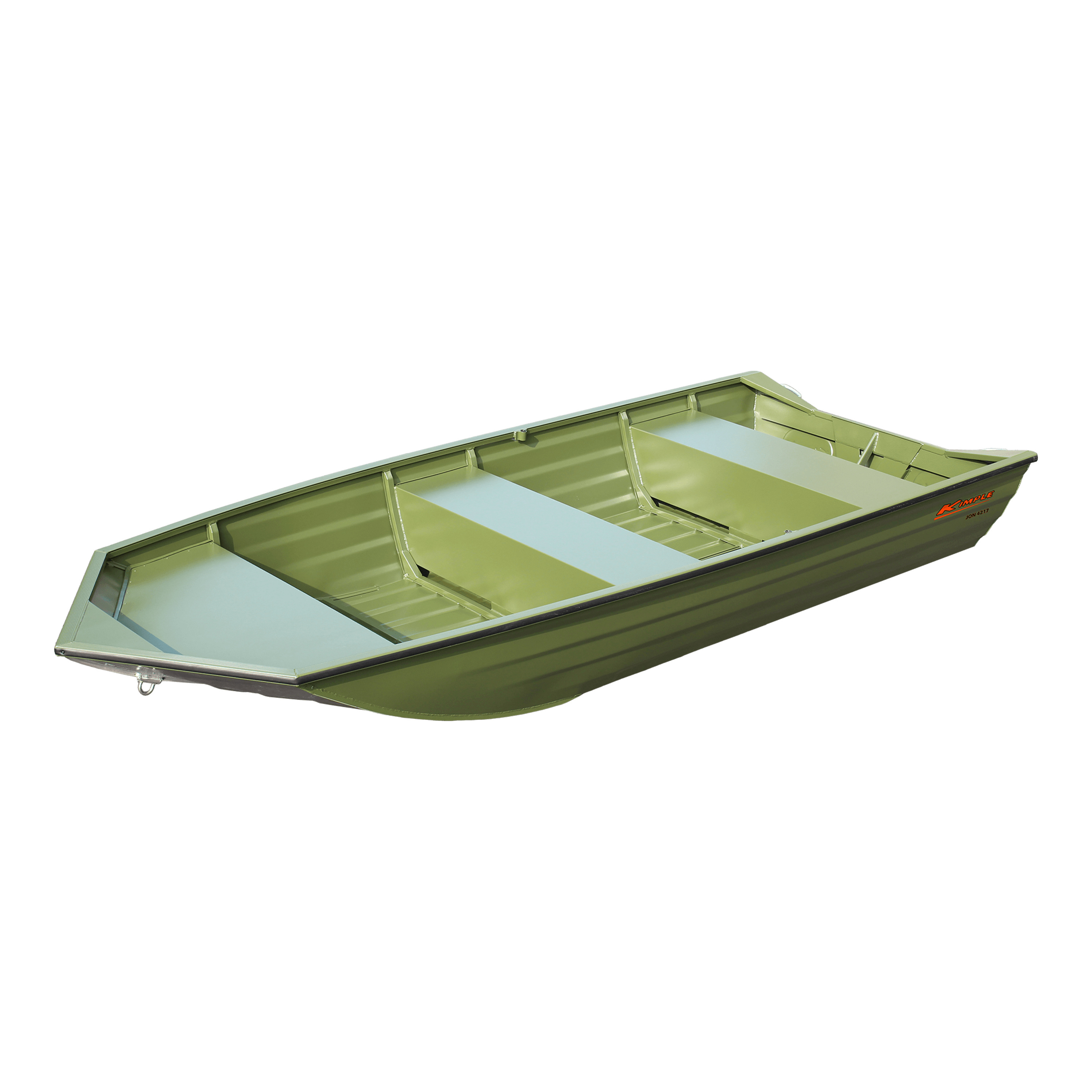 High Performance 4.2 m All Aluminum Weld Flat Bottom Jon Boat Fishing Boat For Sale