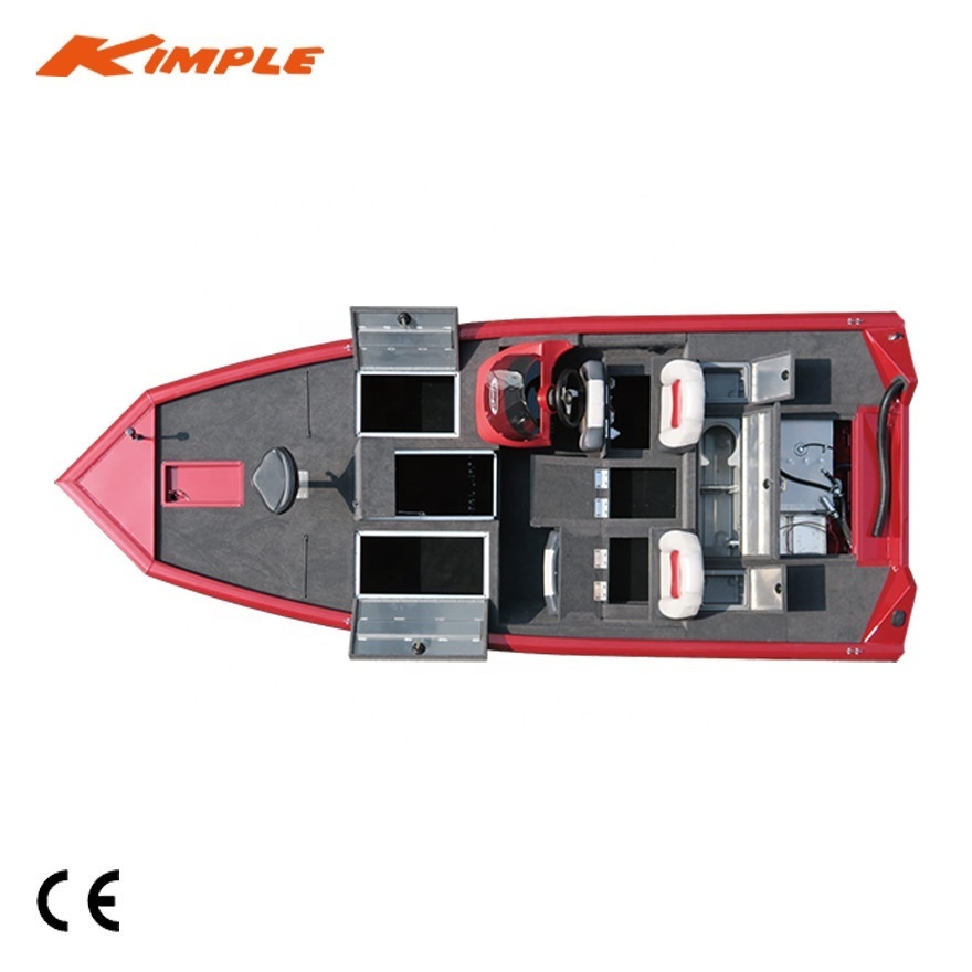 KIMPLE Sniper 548 5.48m 18ft CE Aluminium Bass Fishing Lure Boat Bass Boat