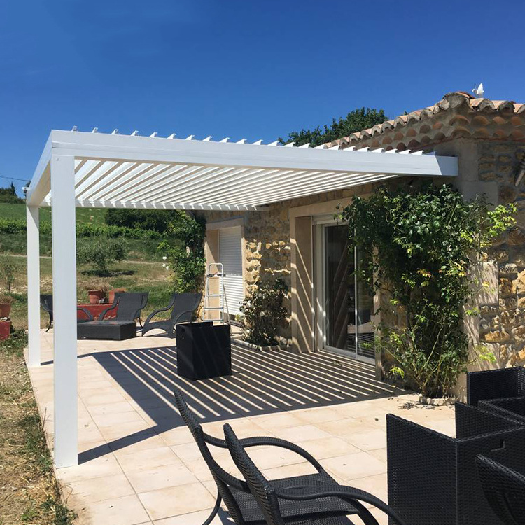 Aluminum Terrace roof Aluminium Roof Louver gazebo aluminium