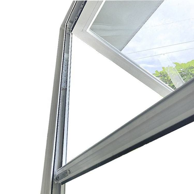 Factory Price fold up glass windows soundproof insulated aluminium fold window