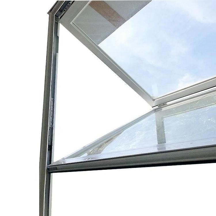 Factory Price fold up glass windows soundproof insulated aluminium fold window