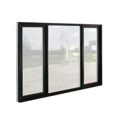 Factory direct selling simple design heat insulation aluminum casement window