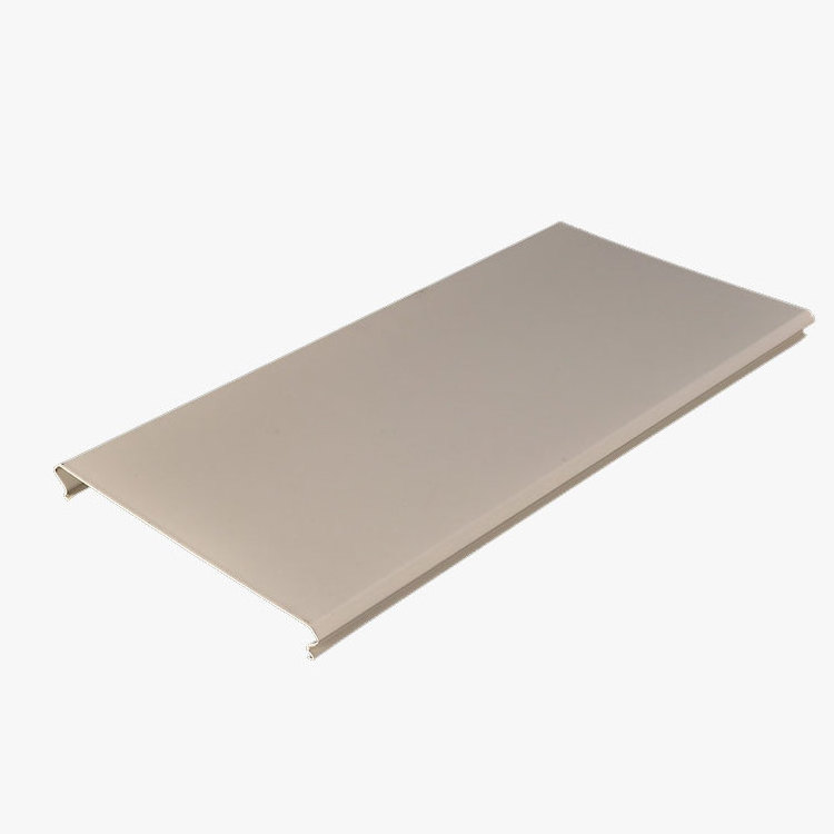 Alumtimes High Quality Shape Linear Slat Strop 50mm White Hook Type Cladding Tiles Rust Resistant Aluminum Ceiling