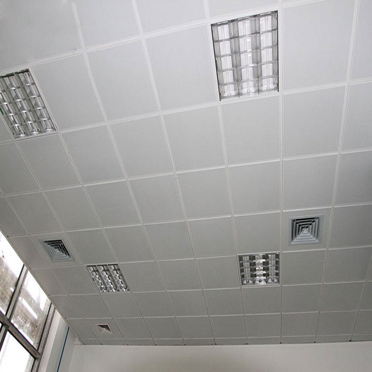 595*595/ 585*585 Metal Drop Lay in Ceiling Panel Aluminum decorative square 2x2 ceiling tiles